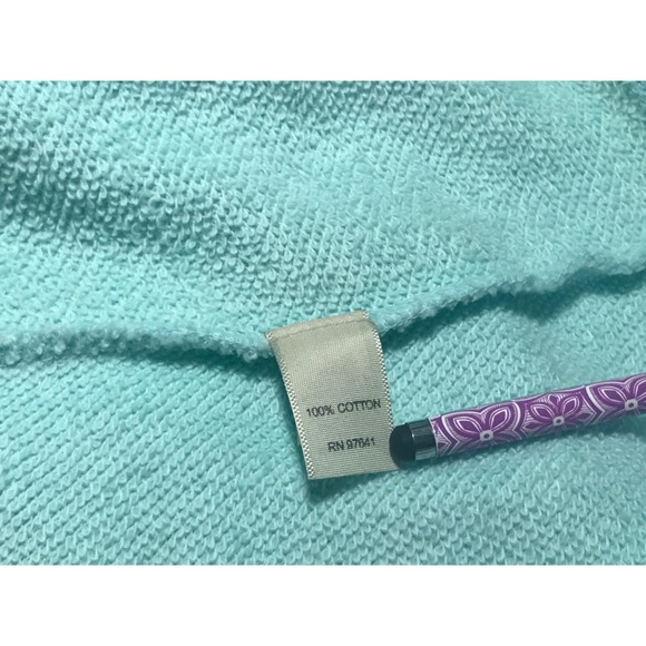 NWT J‎ Jill French Terry Sweatshirt womens XL Poet Blue Scoopneck Tunic - Picture 10 of 11